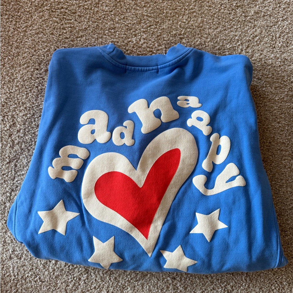 Madhappy Blue Heart Sweatshirt - Picture 4 of 5